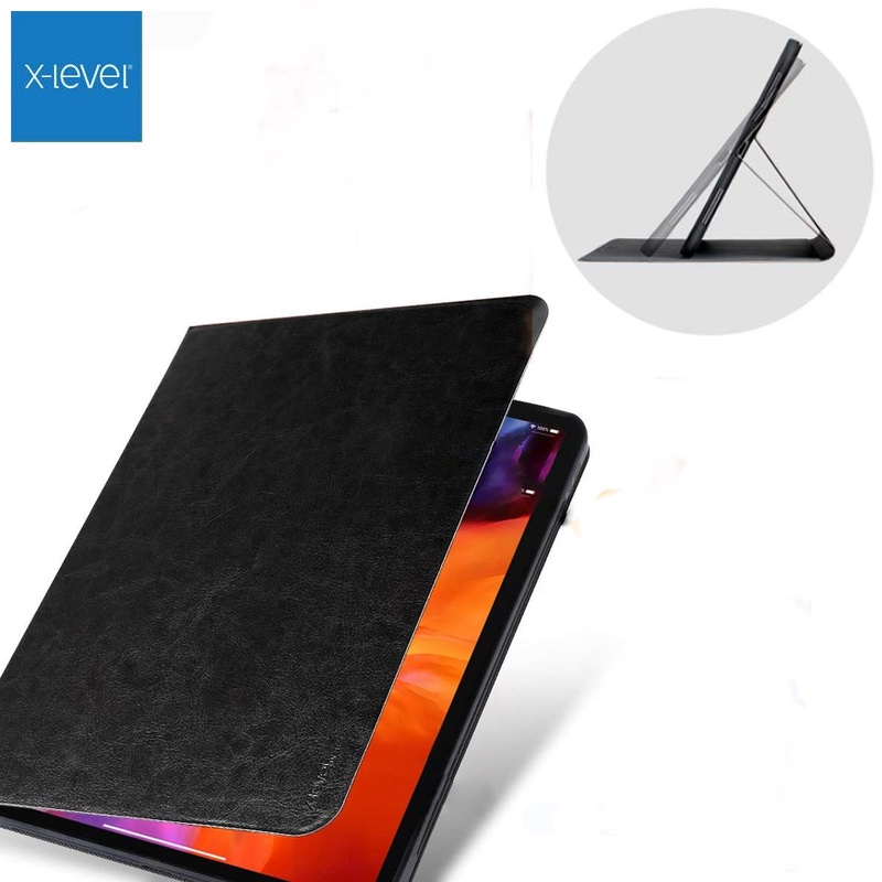X-Level dirbtinės odos atverčiamas dėklas - juodas (planšetėms Samsung Tab A 8.0 2019 (T290/T295) X-Level dirbtinės odos atverčiamas dėklas - juodas (planšetėms Samsung Tab A 8.0 2019 (T290/T295)